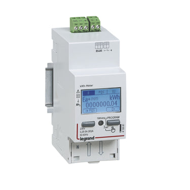 EMDX³ KWH måler 1pol direkt 63A BI-måler 2M Modbus + Puls - 1