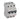 RX³ MCB automatsikring B25 3pol 3M 6000A - 1