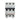RX³ MCB automatsikring C16 3pol 3M 4500A - 2