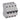 RX³ MCB automatsikring C10 4pol 4M 6000A - 1