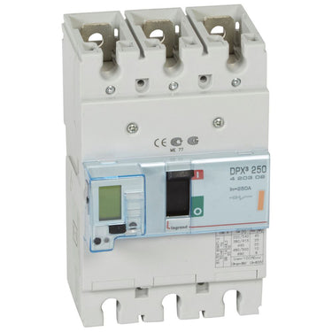 DPX³ 250 maksimalafbryder elektronisk +SG 3pol 250A 25KA - 1