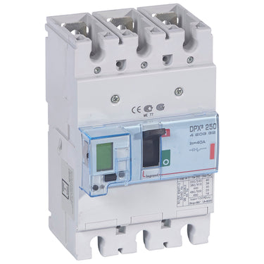 DPX³ 250 maksimalafbryder elektronisk 3pol 40A 36KA - 1