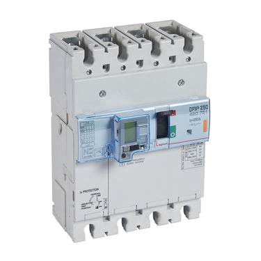 DPX³ 250 maksimalafbryder + jordfejl 3pol+N/2 250A 25KA - 1