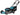 Makita 40V LM002GZ01 Plæneklipper 53cm solo - 10