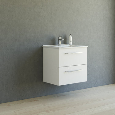 Dansani Mido møbelpakke 61 cm 2 sk. mat hvid - 1