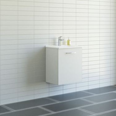 Dansani Mido møbelpakke 51 cm 1 låge L vask hvid mat - 1