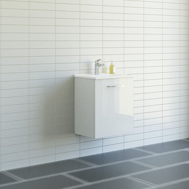 Dansani Mido møbelpakke 51 cm 1 låge L vask hvid hgl - 1
