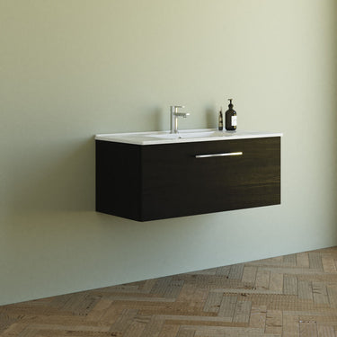 Dansani Mido møbelpakke 101 cm 1 sk vask sort - 1