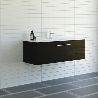 Dansani Mido møbelpakke 121 cm 1 sk vask sort - 1