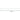 Zip Skinne Mat-Hvid 2m - 4