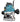 Makita 1100W Overfræser 8mm RP1111CJ - 9