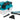 Makita Støvsuger XGT 40V 150mbar 7,5L AWS - 24