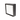 Frame Square Grafit 6W LED 3000K - 3