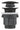 GROHE Push-Open bundventil plast mat sort - 2