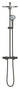 GROHE Euphoria 310 brusesystem med termostat til væg poleret Hard Graphite - 2
