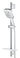 GROHE Rainshower SmartActive 130 Cube brusestangsæt m/sæbeskål 600 mm 3-sprays krom - 3