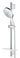 GROHE Rainshower SmartActive 150 brusestangsæt 600 mm 3-sprays krom - 3