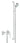 GROHE Eurosmart 2015 etgrebs bruser vægmonteret udv. krom - 2