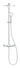GROHE Euphoria SmartControl 310 Duo brusesystem med termostat til væg Moon White - 10