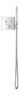 GROHE Grohtherm SmartControl termostat udv. del firkant 2SC krom - 7