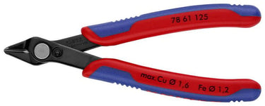 Knipex elektronik bidetang Super Knips bruneret 125 mm - 1