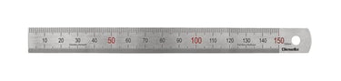 Stållineal 150X15X0,5 mm - 1