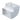 Horisontal bøjning 90° til flad kanal 75x150 mm Hvid PVC - 1