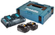 Makita 18V Batterisæt LI-ION 2x5,0AH og lynlader og kuffert - 1