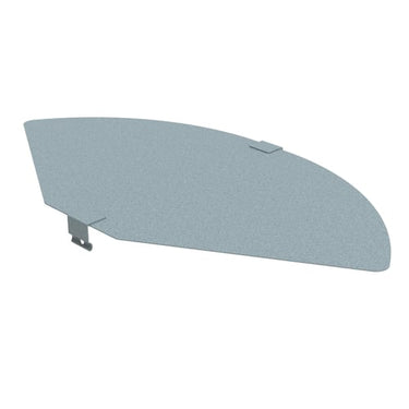 P31 justerbar hjørne låg 60x200 ral 9010 - 1