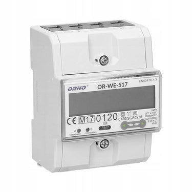 Multitariff MODBUS kWh-måler ned RS-485 80A - 1