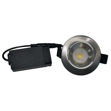 Velia Low Profile Downlight 5,5W 4000K børstet alu rund - 1