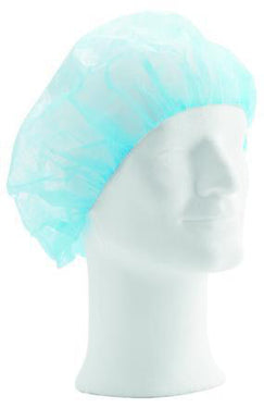 Engangshårnet Bouffant PP 100stk hvid str L - 1