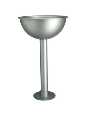 Frostline Luna skyllevask Ø380x700mm m/søjle glasblæst - 1
