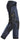 AllroundWork stretch arbejdsbukser loose fit m. hylsterlommer 6251 navy/sort str. 46 - 3