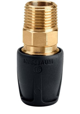 Viega overgangsstykke PB 16 mm x  1/2" nippel rødgods - 1