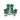 Dobbeltjordklemme WDK2.5PE 1036300000 - 1