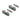 Wyr-Grid samlebeslag for 24" & 30" 39,8x118,5x28,5mm - 1