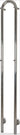 KRISS Duo håndklædevarmer el 1480x190mm bør rf stål stål - 1
