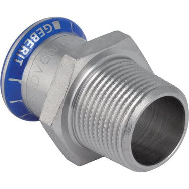 Geberit Mapress rf overgang med udvendigt gevind NPT: d=22mm - 1