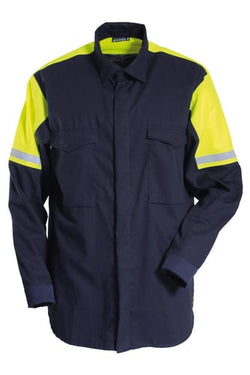 FR Skjorte 577091 Gul/Marine 2XL - 1
