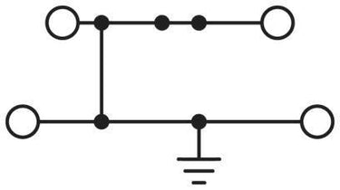 Jordleder-etageklemme PTTBS 2,5-PE - 1