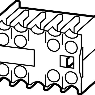 22DDILE -  Hjælpekontaktblok m1S+1B+1TS+1S - 1
