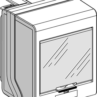 Afgangsboks 32A KSB32CM55 - 1