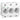 Resi9 Neozed D02 3P 63A sikringsholder til DIN-skinne uden skruehoved R9J02063 - 1