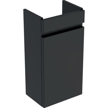 Geberit Renova Plan vaskeskab 310 x 220 x 605 mm 1 låge Lava højkomprimeret trelags-spånplade matlakeret - 1