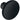 Ifö knopgreb  t/møbel Ø28 x 19 mm sort træ - 1