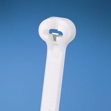 Kabelbinder med stål 7,0X378 i pakker á 250 styk hvid - 1