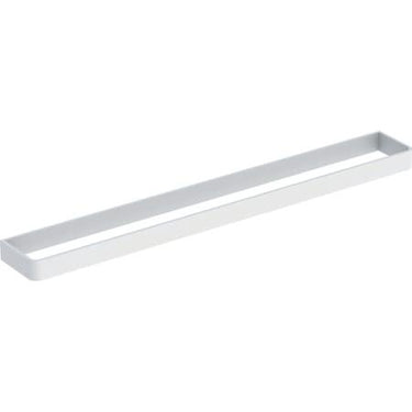 Geberit håndklædeholder 422 x 49 x 19 mm til vaskeskab grå aluminium pulverlakeret mat - 1