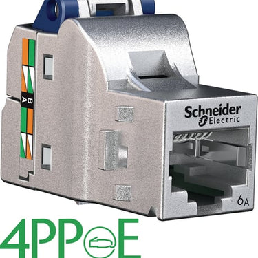 Actassi konnektor RJ45 Cat 6A S1 STP til dataudtag og patchpanel  Godkendt til 4PPoE 12 stk - 1
