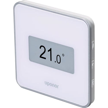 Uponor Smatrix Wave Style Digital termostat med RH hvid trådløs T-169 - 1